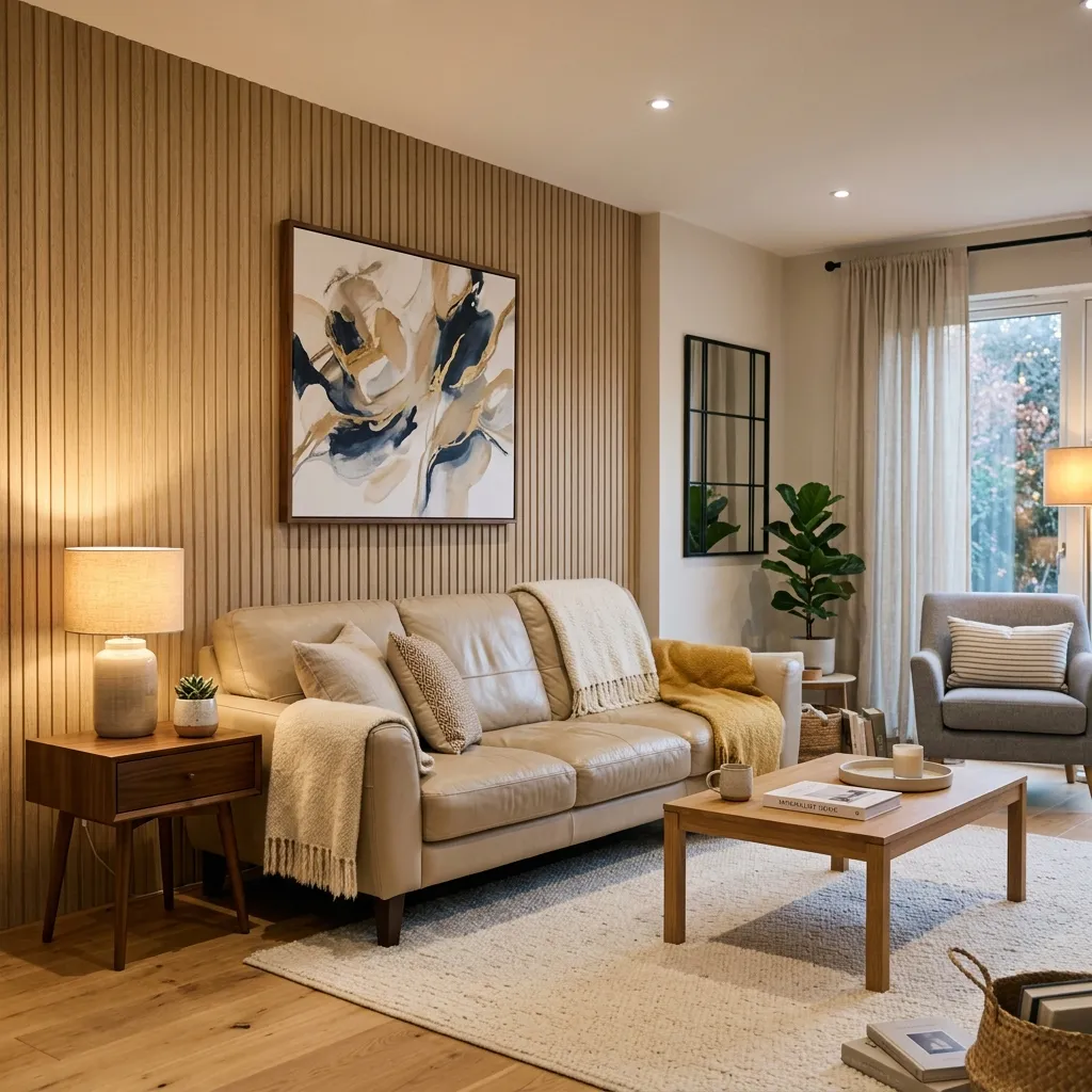 Elegant modern drawing room design