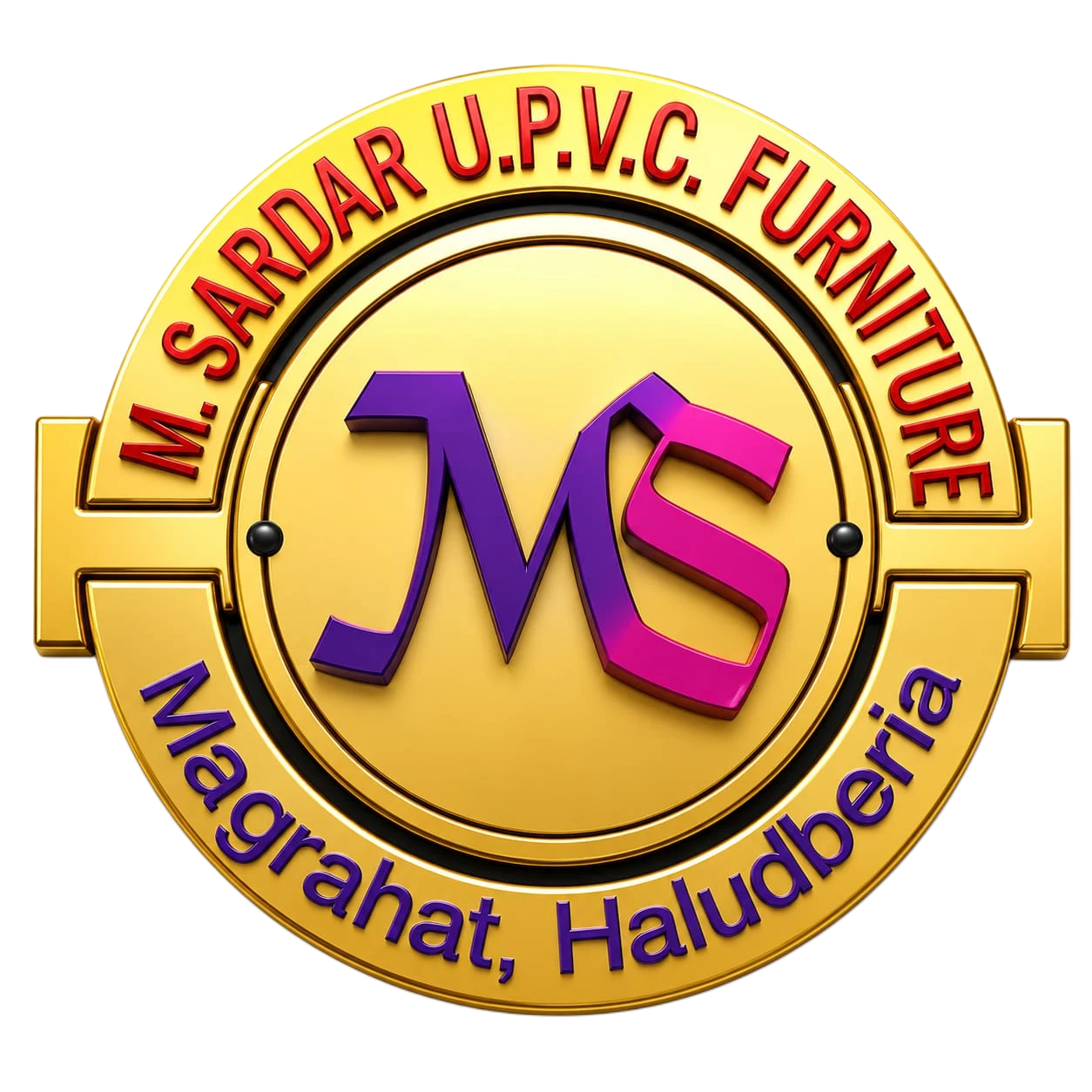 M. SARDAR U.P.V.C. FURNITURE Logo
